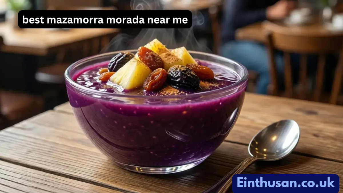 best mazamorra morada near me
