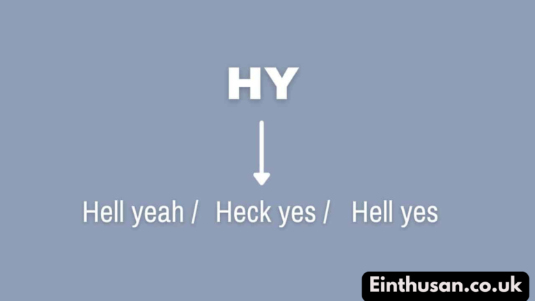 hy meaning in text